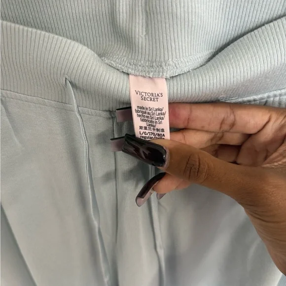 Victoria's Secret Soft Gray Lounge Pants - Picture 2 of 3